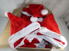 Unused retail stock - approximately 40 Santa hats,
