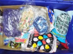 Unused retail stock - a very large quantity of balloons predominantly sealed in original bags and a