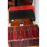Mah-Jong set and Charles Dickens and other books
