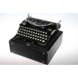 Imperial 'The Good Companion' portable typewriter with case