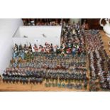 Large collection of model soldiers including Del Prado