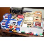Collection of model vehicles, boxed and loose including Corgi, Maisto, Lledo,