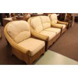 MGM four piece rattan conservatory suite
