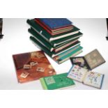 Collection of stamps and albums