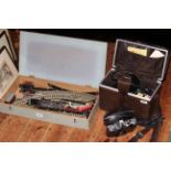 Hornby model railway equipment, Canon camera,