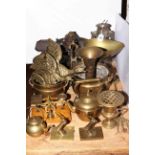 Two sets of kitchen scales and weights,