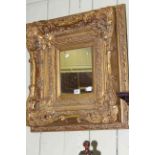 Gilt composition mirror in period style, 61.