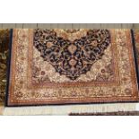 Blue ground Keshan rug 1.90 x 1.