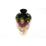 Moorcroft 'Anna Lily' vase,