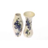 Two Moorcroft 'Bluebell Harmony' vases,