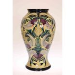 A LARGE MOORCROFT "FISHY MCGINTY" VASE, first quality, retains original price label of £3,680. 43.