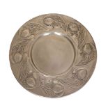 A LIBERTY & CO PEWTER CHARGER, NO.