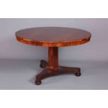 A 19TH CENTURY MAHOGANY BREAKFAST TABLE,