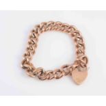 A VICTORIAN ROSE GOLD BRACELET,