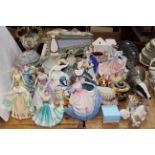 Collection of figurines,