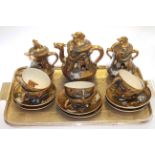 Satsuma fifteen piece tea service