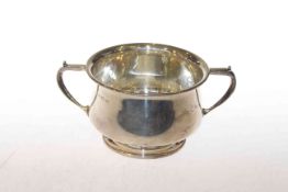 Silver two handled bowl, 5.