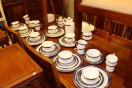Over seventy pieces of Royal Doulton 'Regalia' dinner and tea ware