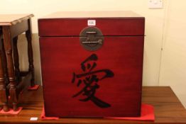 Chinese lacquered box