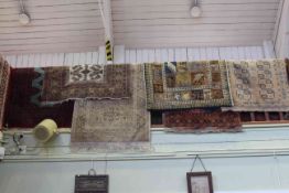 Collection of six Oriental runners and rugs
