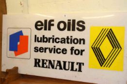 ELF OILS Lubrication Service for Renault,