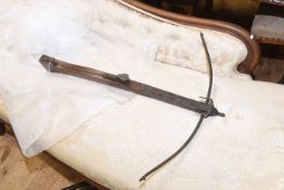 Early wood and metal crossbow