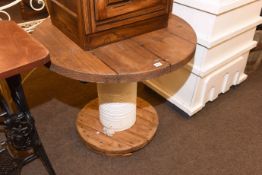 Industrial cable spool table