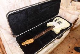 Fender Esquire guitar with Gator case