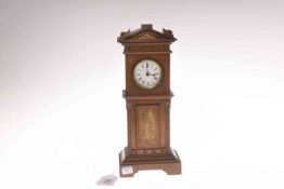 Miniature longcase clock