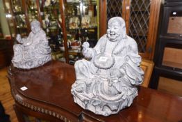 Pair of buddha ornaments