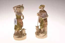 Pair of Royal Dux figures, no's 2261 and 2262 (2), 24.