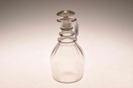 Regency cut-glass decanter, 24.