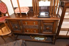 1920's mahogany dressing table and chest,
