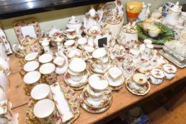 Large collection of Royal Albert Old Country Roses,