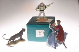 Very large collection of Walt Disney Classics Collection covering many genres, over fifty pieces,