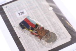 WWII POW medal group, DVR. J.F.