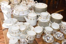 Noritake eight place setting dinner and tea service,