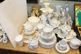 Nao figures, Leeds Classical Creamware, Teawares,