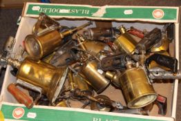 Collection of vintage blow torches