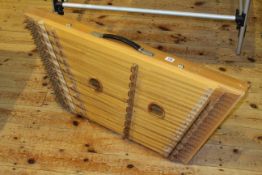 Cased Hackbrett musical instrument