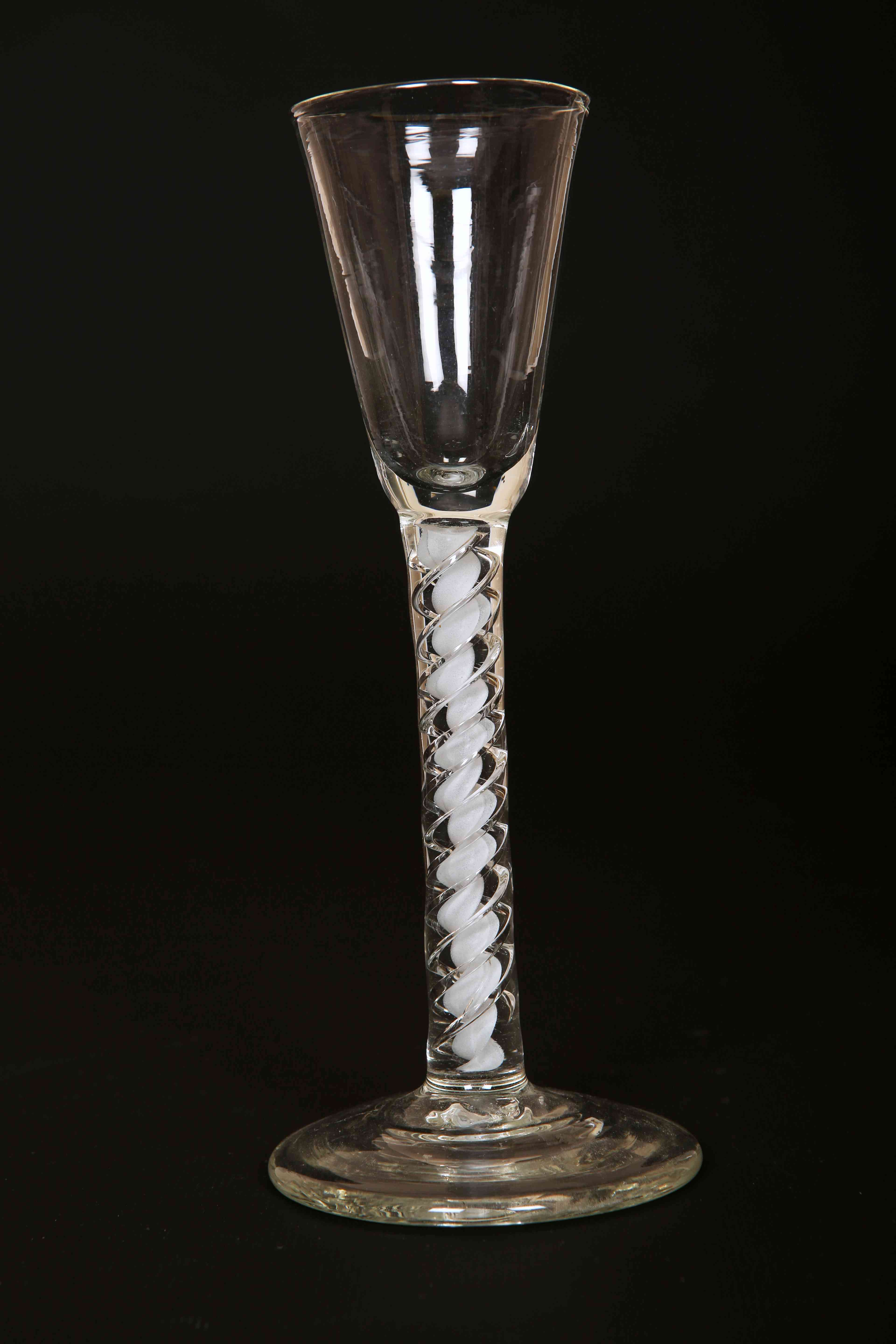 A CONTINENTAL CORDIAL GLASS, late 18th Century, - Image 3 of 3