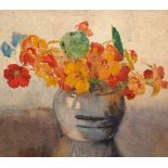 A*** M*** WALKER (20TH CENTURY), STILL LIFE OF FLOWERS IN A VASE, signed lower left, watercolour,