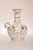 A CHINESE PORCELAIN KENDI OR WINE PITCHER,