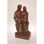 AFTER OPHELIA GORDON BELL (BRITISH 1915-75) "POEM", A LIMITED EDITION COLD CAST BRONZE, no.