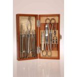 A JAPANESE ARMY FIELD DOCTOR'S SURGICAL KIT, World War II period,