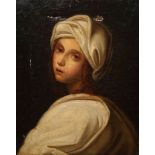 MANNER OF GUIDO RENI (1575-1642), PORTRAIT OF BEATRICE CENCI, oil on canvas, framed and mounted. 30.