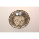 ARCHIBALD KNOX (1864-1933) FOR LIBERTY & CO A TUDRIC PEWTER PIN DISH, no.