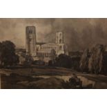 LEONARD RUSSELL SQUIRRELL (1893-1979), WYMONDHAM ABBEY; ALNWICK CASTLE; THE HIGH MILL,