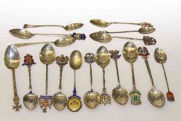 Collection of spoons,