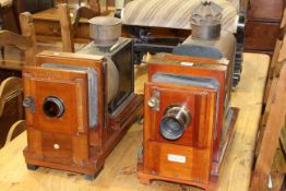 Two Thornton Packard vintage photographic enlargers